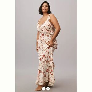 Let Me Be Sleeveless Ruffle Maxi Dress